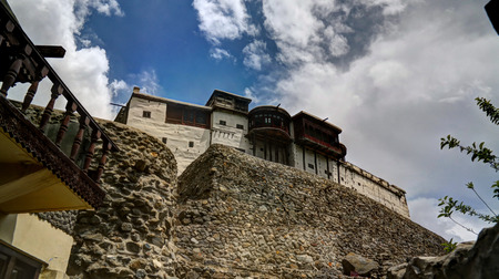 Baltit fort in Karimabad, Hunza valley, Pakistanのeditorial素材