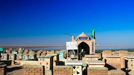 An-Najaf aka Wadi-us-Salaam muslim cemetery, largest in the world, Iraq