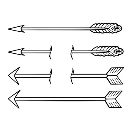 Graphic simple arrowsのイラスト素材