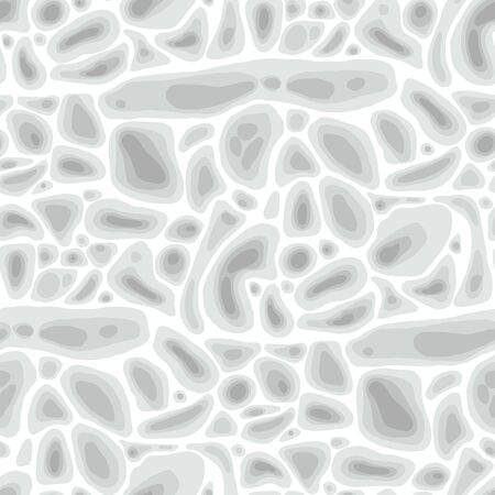 Abstract seamless pattern of soft formless structures.のイラスト素材