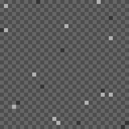 Abstract seamless pattern of grayscale rectangles in a pixel art styleのイラスト素材