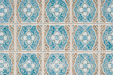 Portuguese glazed tiles 232の写真素材