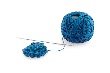 Spools and needleの写真素材