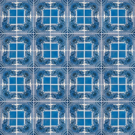 Seamless tile pattern of ancient ceramic tiles.