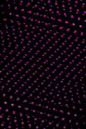 Black plastic mesh texture backlit with pink light.の写真素材