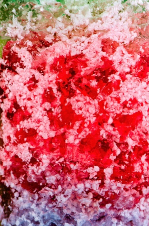 Plant and Flower Gel Floral Colour Water Beads.の写真素材