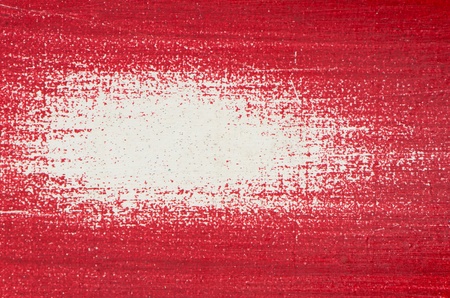 Close-up of part of  woodboard texture painted on red.の写真素材