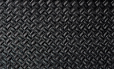 Closeup of black rubber mat texture.