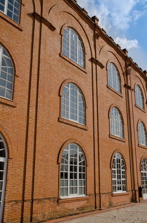 Old Ceramic Factory Building, Aveiro, Portugal.のeditorial素材