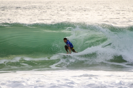 PENICHE, PORTUGAL - OCTOBER 13 : Heitor Alves (BRA) during the Rip Curl men's Pro Portugal, October...