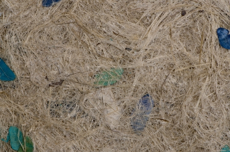 Closeup of handmade paper texture background.