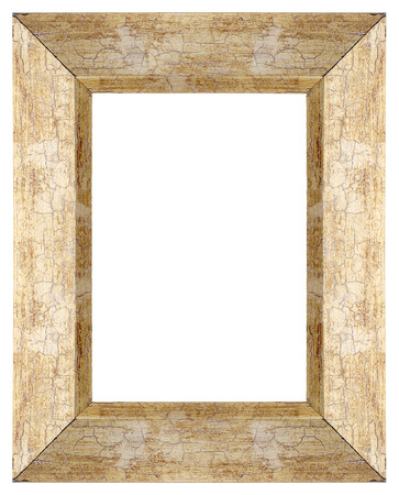 Wooden frame for paintings or photographs.の写真素材