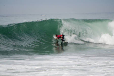 PENICHE, PORTUGAL - OCTOBER 17 : Julian Wilson (AUS) during the Rip Curl Pro Portugal, October 17, 2013 in Peniche, Portugalのeditorial素材