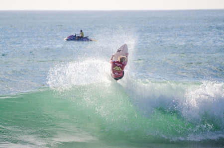 PENICHE, PORTUGAL - OCTOBER 17 : Nat Young (USA) during the Rip Curl Pro Portugal, October 17, 2013...