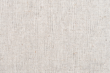 Closeup detail of white fabric texture background.の写真素材
