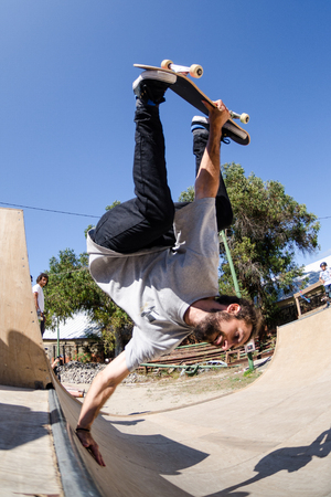 LISBOA, PORTUGAL - JUNE 4, 2016: Joao Viola during the Element Ramp Tour Farewell.のeditorial素材