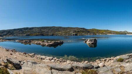 Lagoa Comprida is the largest lake of Serra da Estrela Natural park, Portugal.