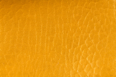 Closeup on yellow leather background.の写真素材