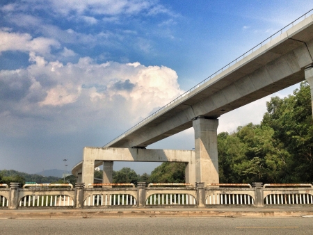 Perspective expressway viewの素材