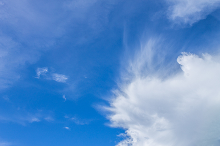 Cloudscape has been developing in gorgeous form.の写真素材