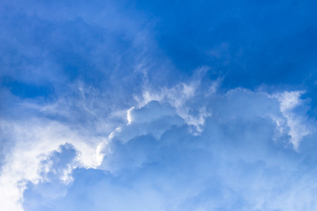 Cloudscape has been developing in gorgeous form.の写真素材
