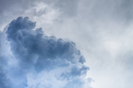 Cloudscape has been developing in gorgeous form.の写真素材
