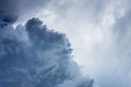 Cloudscape has been developing in gorgeous form.の写真素材