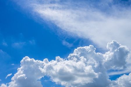 Cloudscape has been developing in gorgeous form.の写真素材