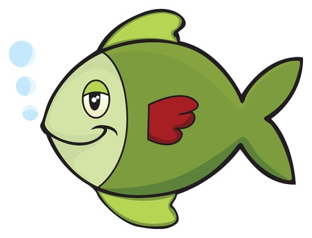Green Fishのイラスト素材