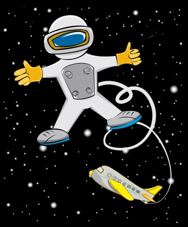 Astronautのイラスト素材