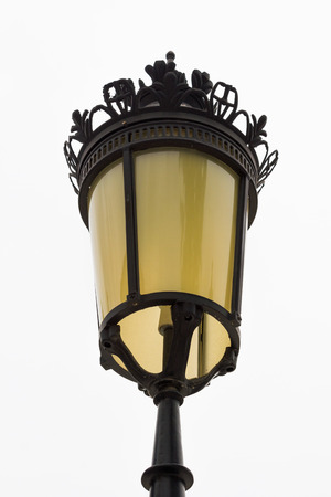 Classic wall lamp in the museumの写真素材