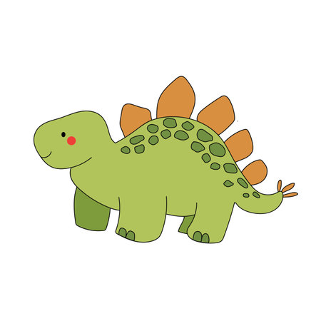 Cute dinosaursのイラスト素材