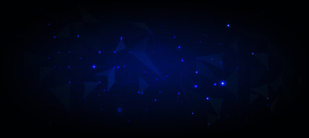 Technology background, color and waves of the future line and text.のイラスト素材
