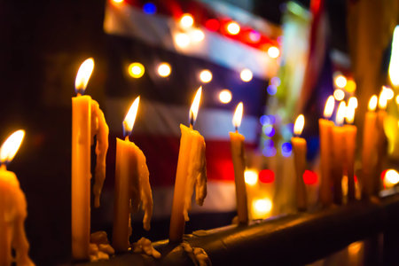 Pray for Thailandの写真素材