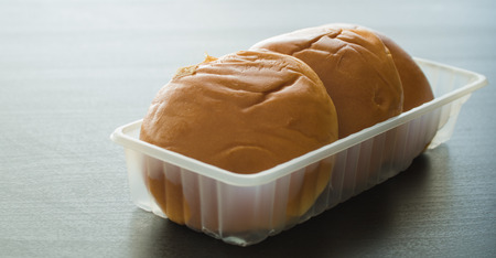 bread in plastic box