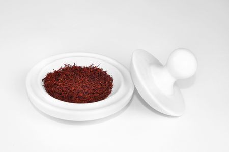 saffron spiceの写真素材
