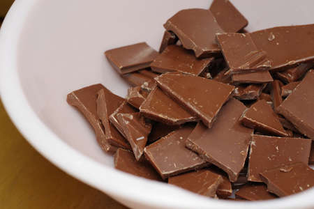 Crushed chocolateの写真素材