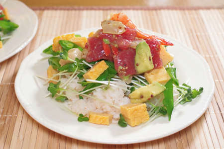 Chirashi Sushiの写真素材