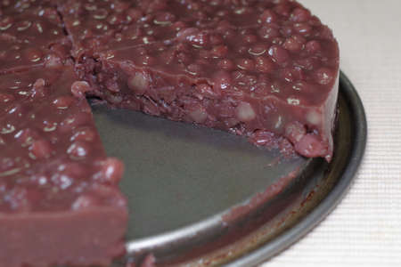 Japanese-style sweets using Azuki pasteの写真素材