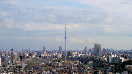 Tokyo cityscapeの写真素材