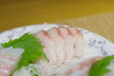 Yellowtail sashimi