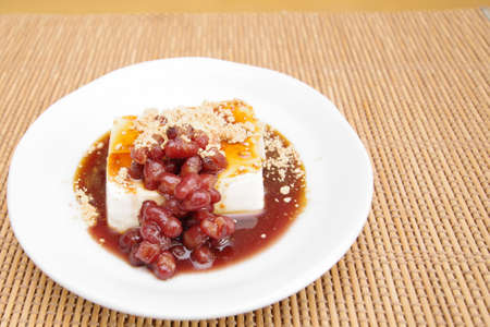 Japanese-style sweets using tofu