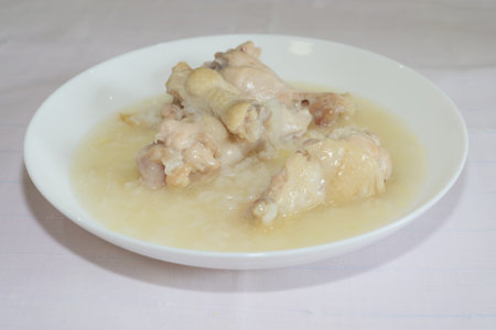 Chicken soupの写真素材