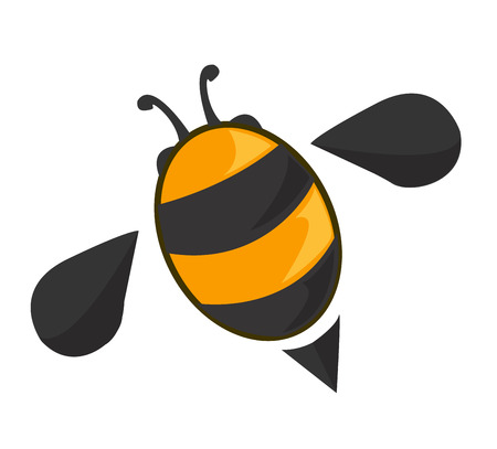 bee cartoon vectorの写真素材
