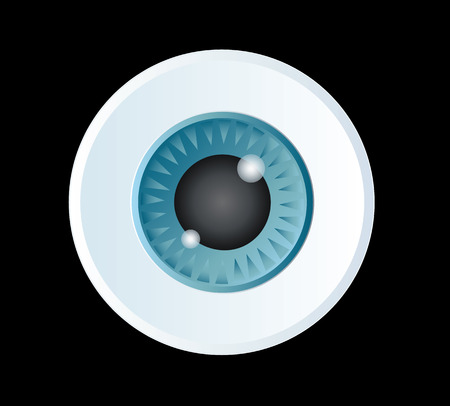 eyeball vectorのイラスト素材