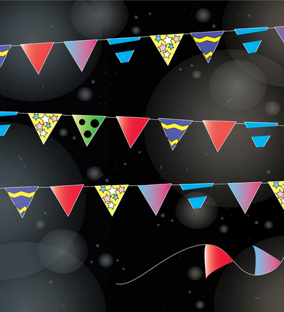 HAPPY PARTY vector backgroundのイラスト素材