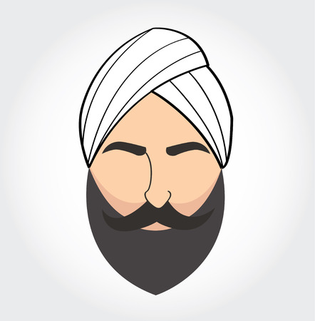 Arab men symbolのイラスト素材