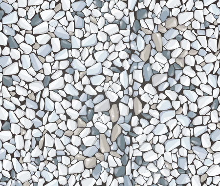 grey gravel texture wallpaper. vector illustration eps 10のイラスト素材