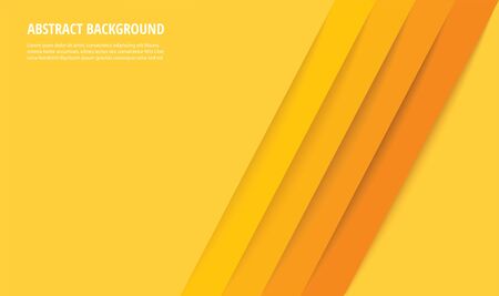 abstract modern yellow lines background vector illustration EPS10のイラスト素材