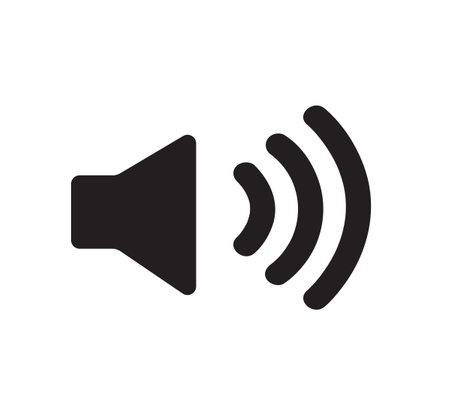Speaker icon. volume icon vector illustrationのイラスト素材